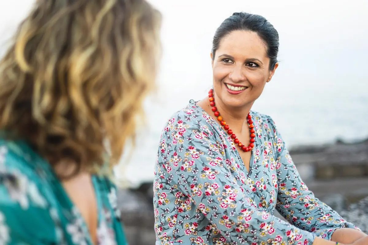 a woman has benefited greatly from her intensive outpatient program for addiction treatment